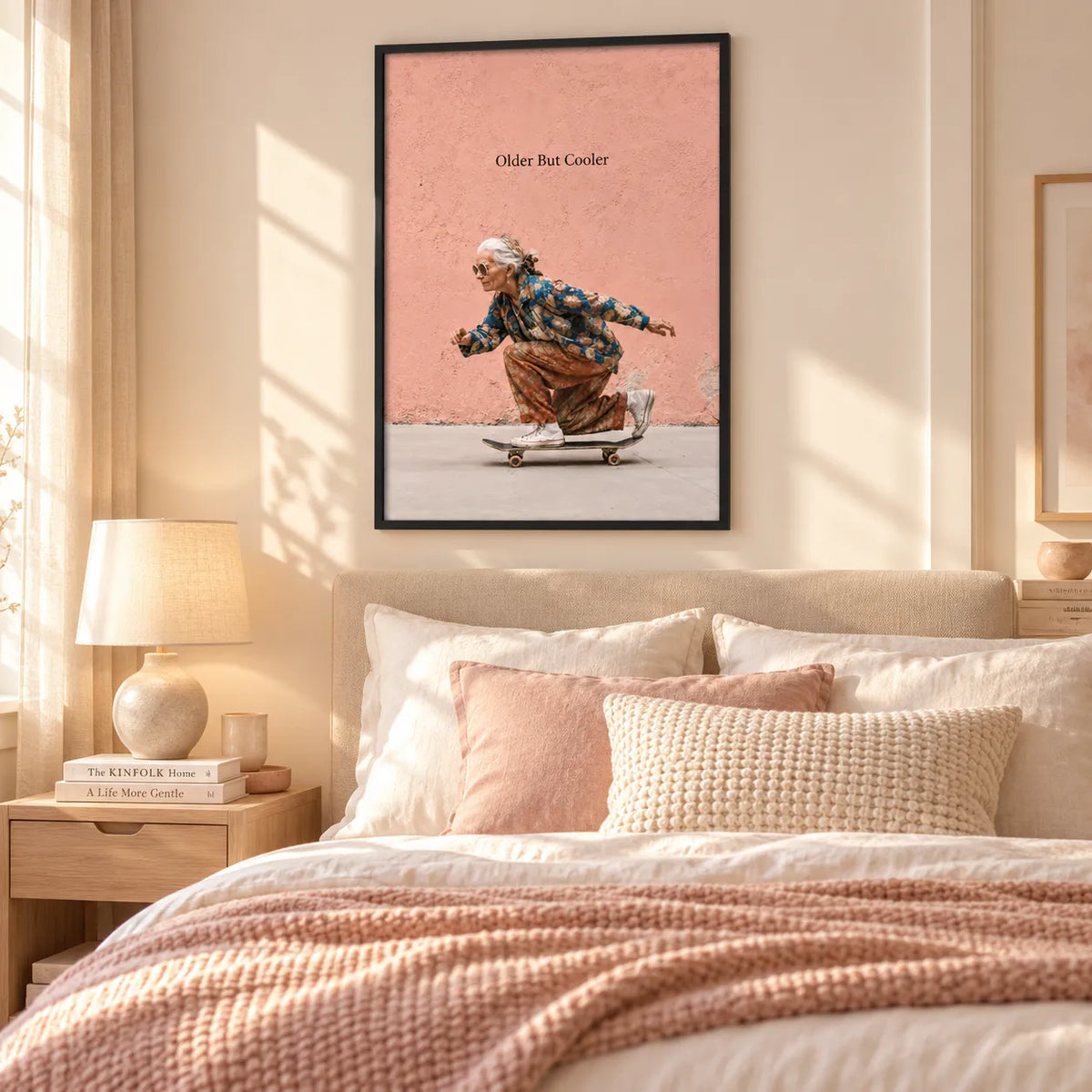 Older But Cooler Skateboard Wall Art 5