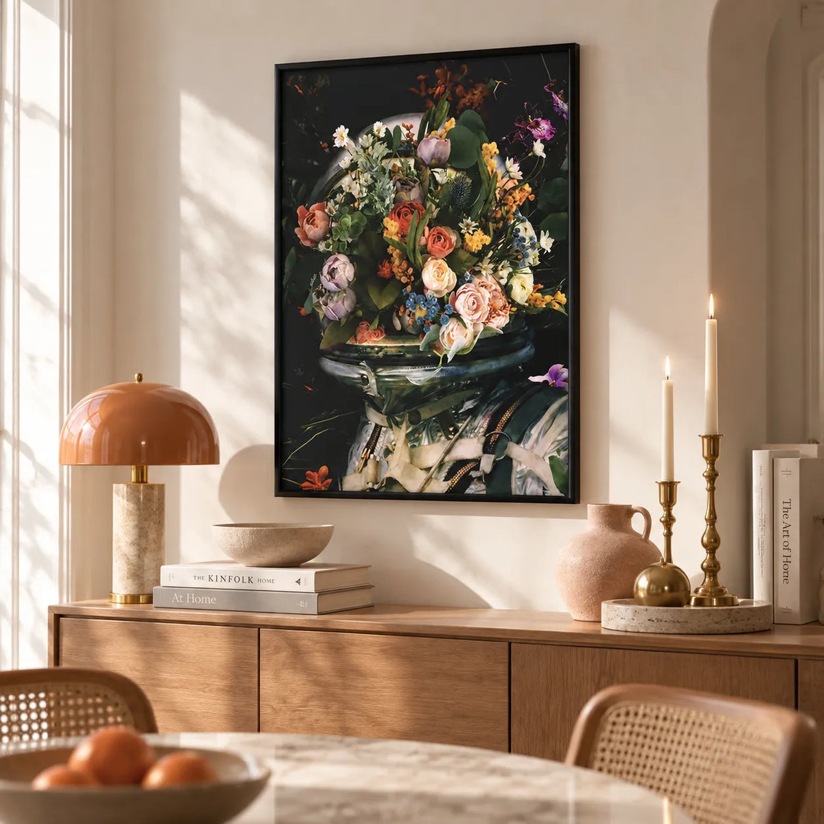 Floral Astronaut Botanical Wall Art 5