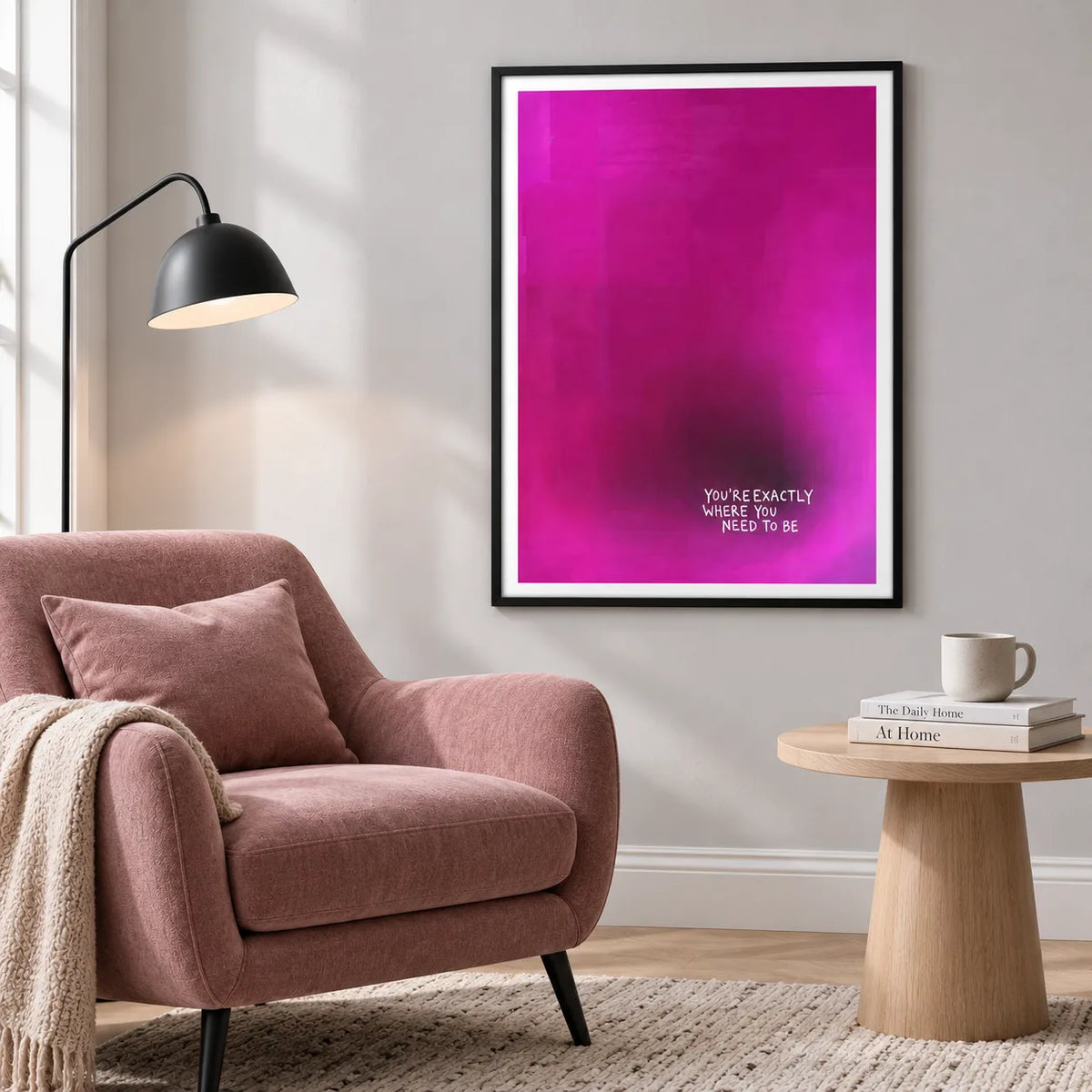 You’re Exactly Where You Need To Be Wall Art 6