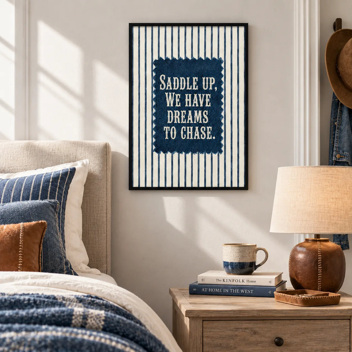 Saddle Up Dreams To Chase Wall Art 2