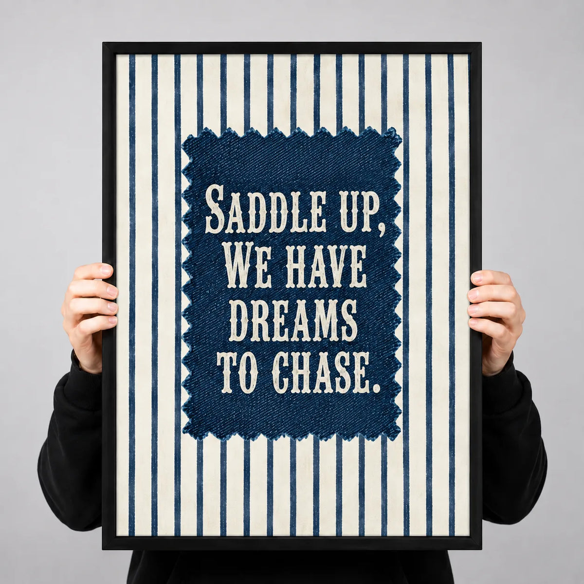 Saddle Up Dreams To Chase Wall Art 3