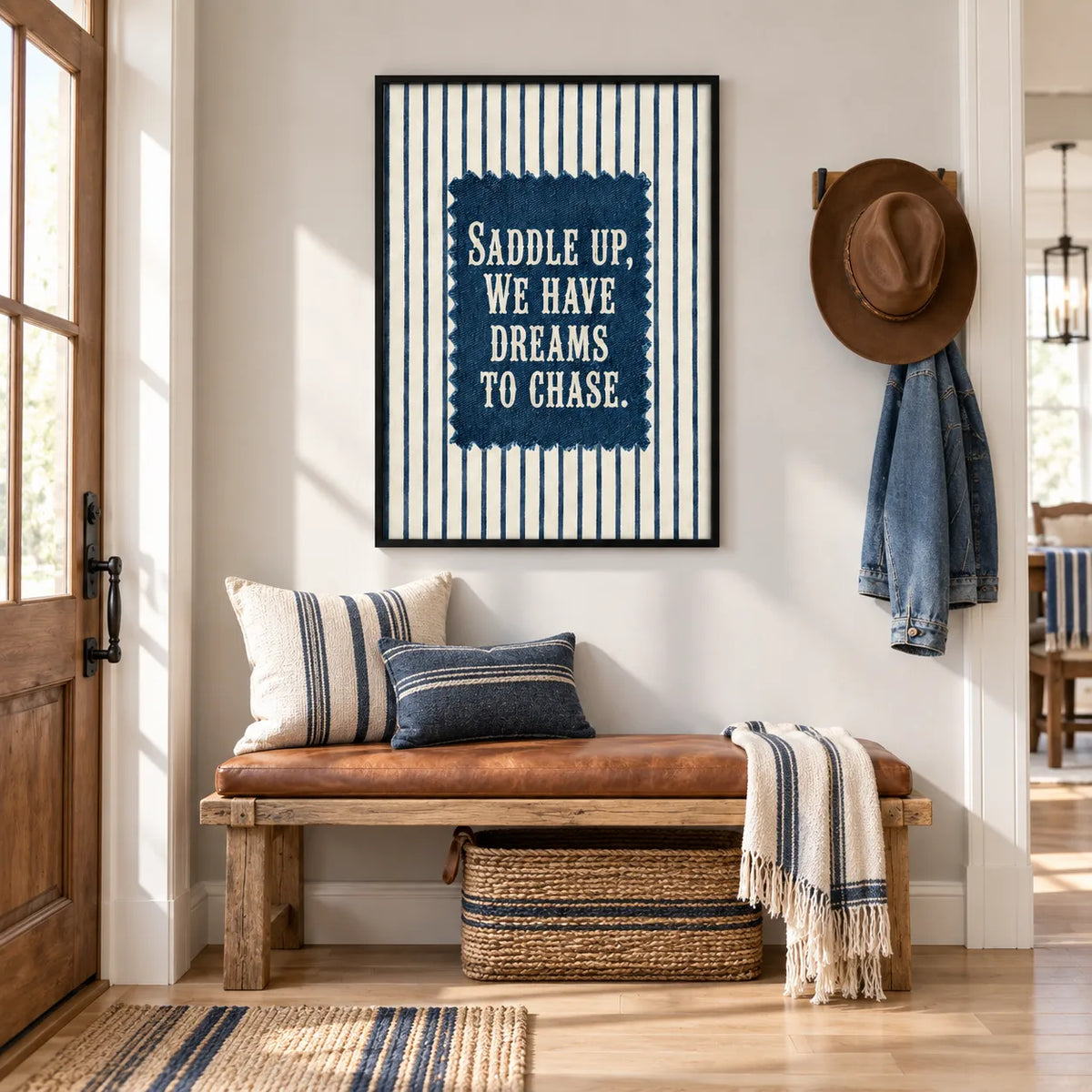 Saddle Up Dreams To Chase Wall Art 5