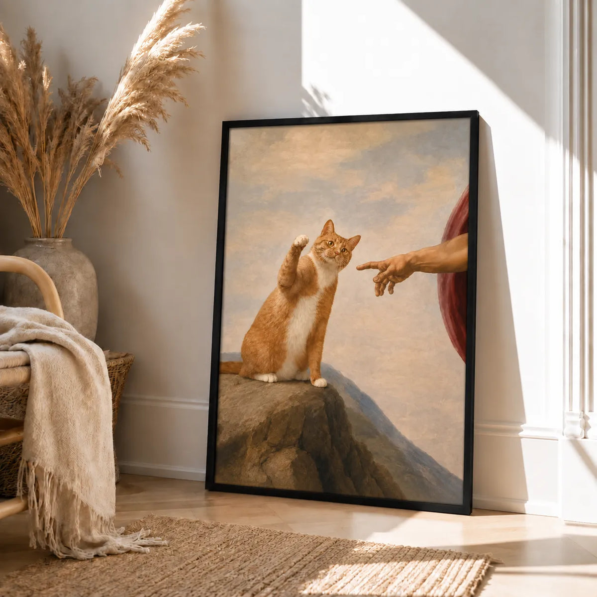 Creation of Cat Paw Wall Art 4
