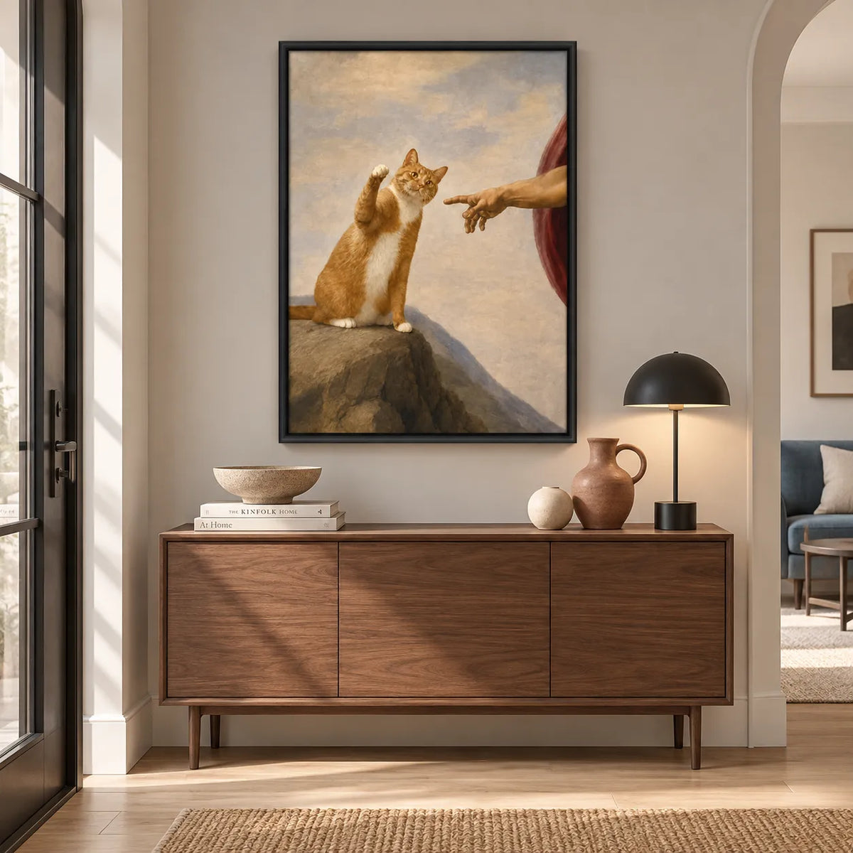 Creation of Cat Paw Wall Art 6