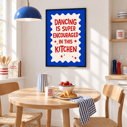 Dancing Is Super Encouraged In This Kitchen Wall Art 2