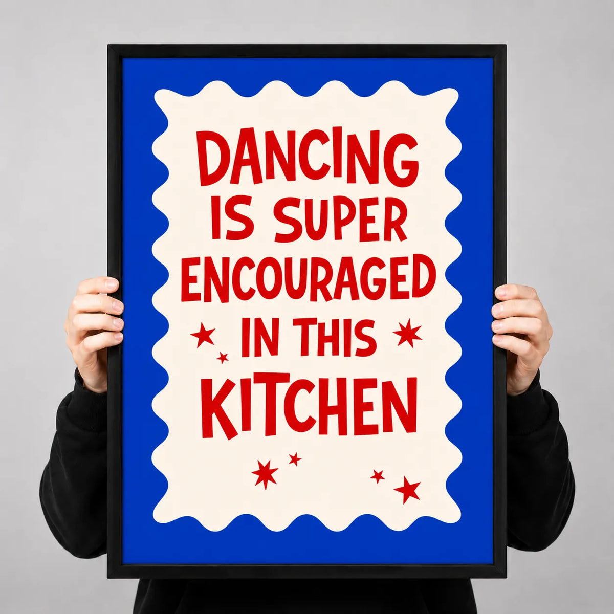 Dancing Is Super Encouraged In This Kitchen Wall Art 3