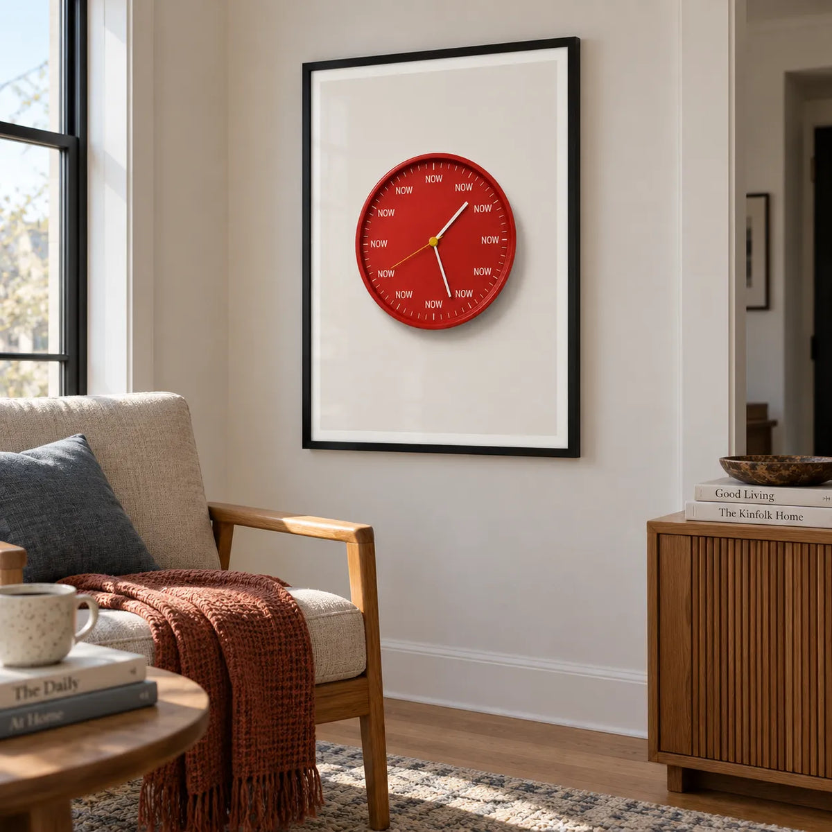 Now Is The Time Clock Wall Art 5