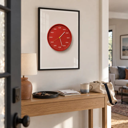 Now Is The Time Clock Wall Art 6