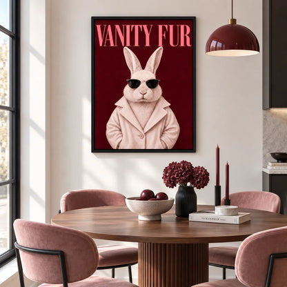 Vanity Fur Rabbit Wall Art 5