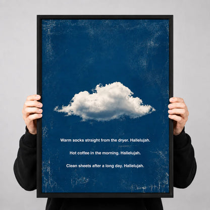 Everyday Hallelujah Quote Wall Art 3