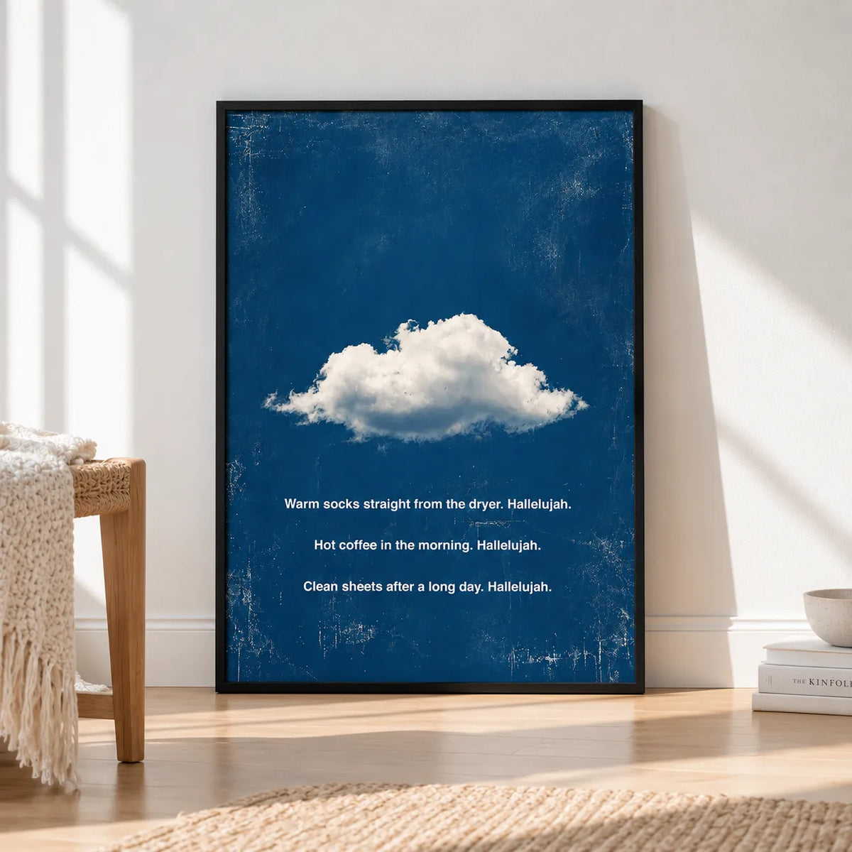 Everyday Hallelujah Quote Wall Art 4