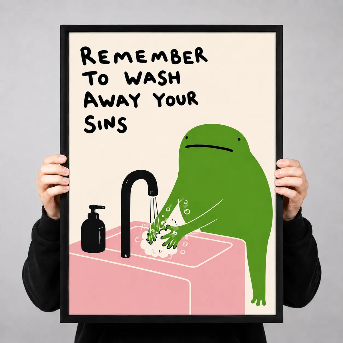 Wash Away Your Sins Wall Art 3