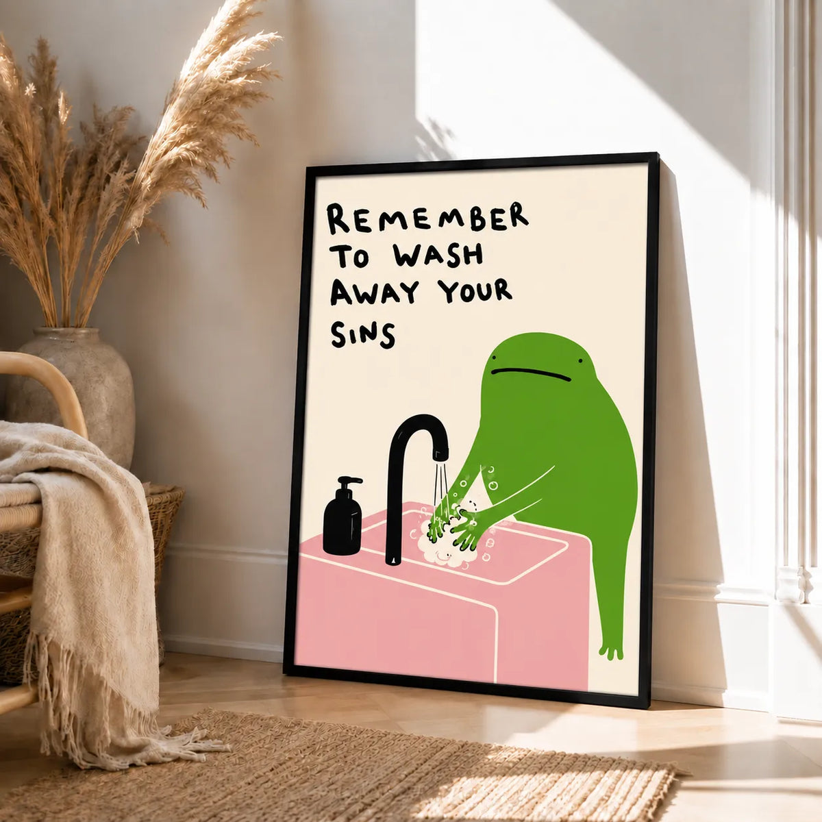 Wash Away Your Sins Wall Art 4