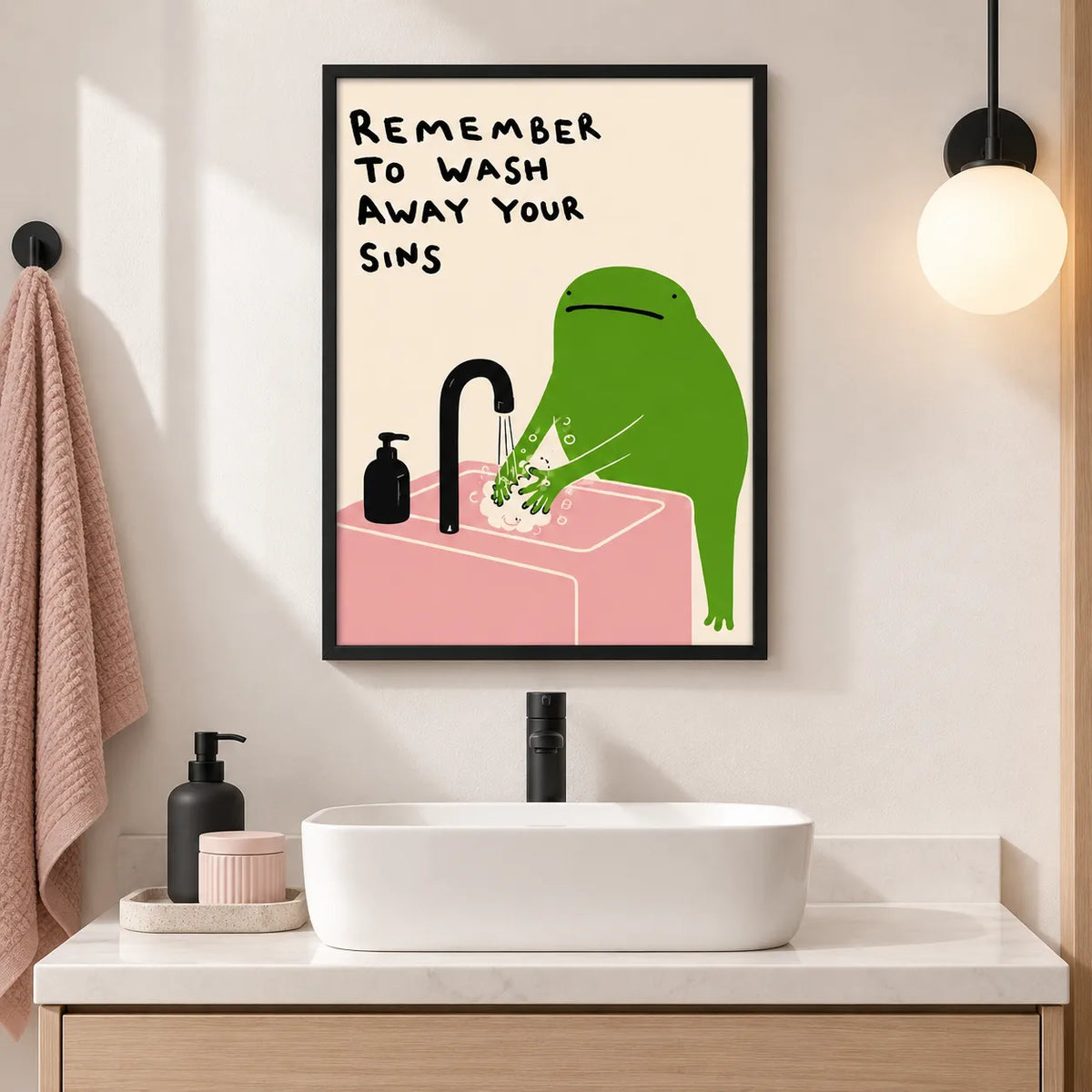 Wash Away Your Sins Wall Art 5