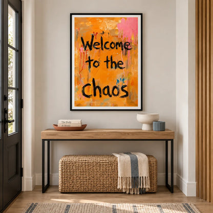 Welcome to the Chaos Wall Art 5