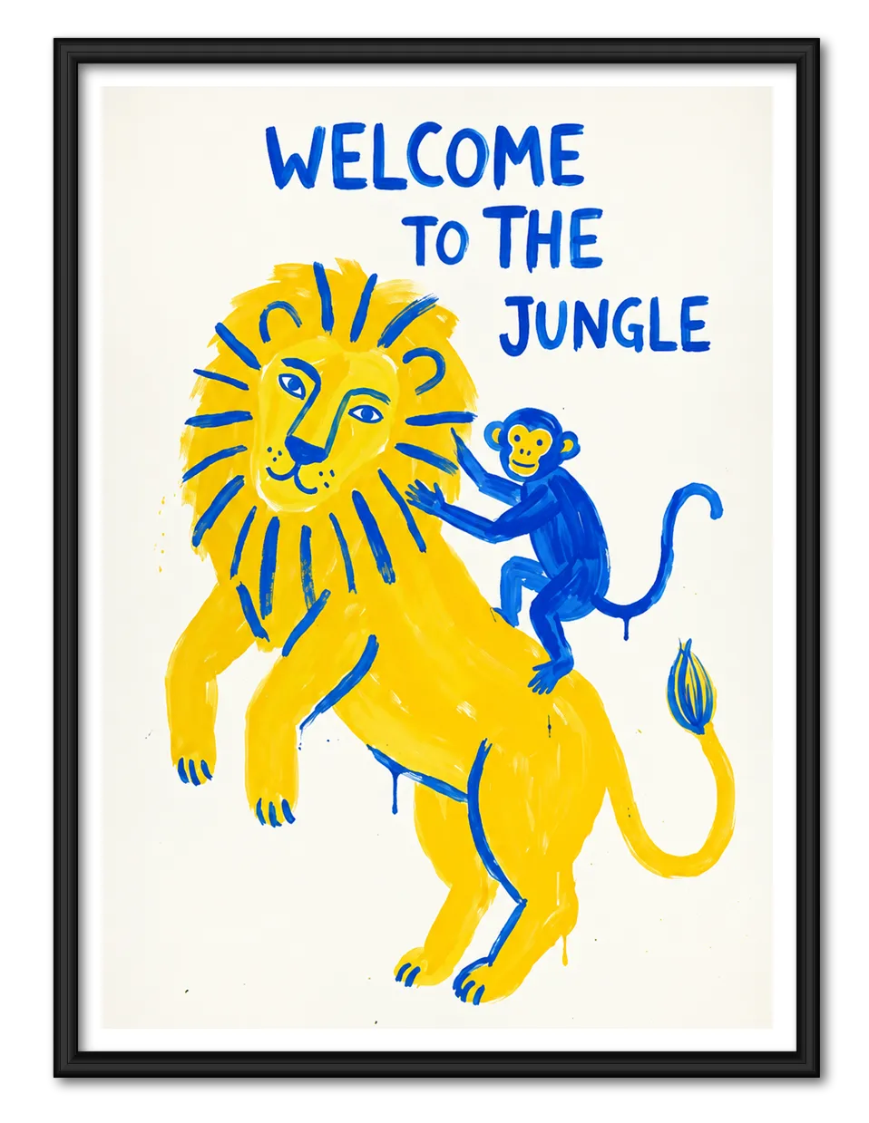 Welcome to the Jungle Animal Wall Art 1