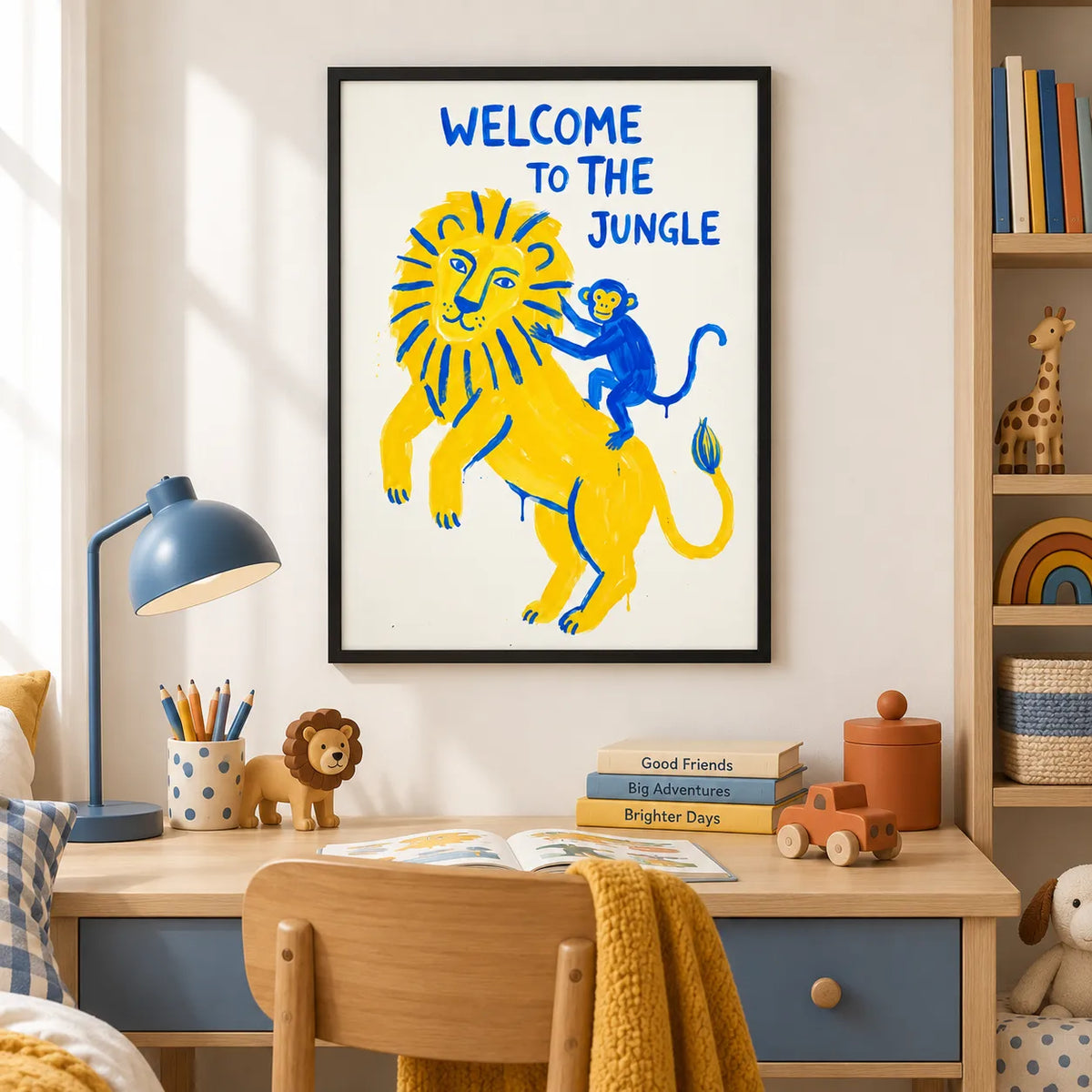 Welcome to the Jungle Animal Wall Art 2