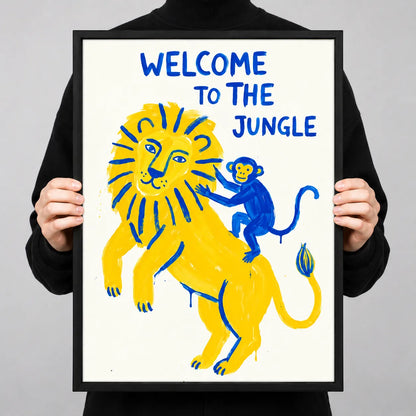 Welcome to the Jungle Animal Wall Art 3
