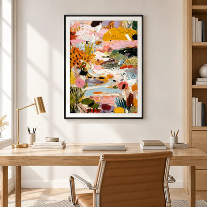 Colorful Abstract Garden Wall Art 3