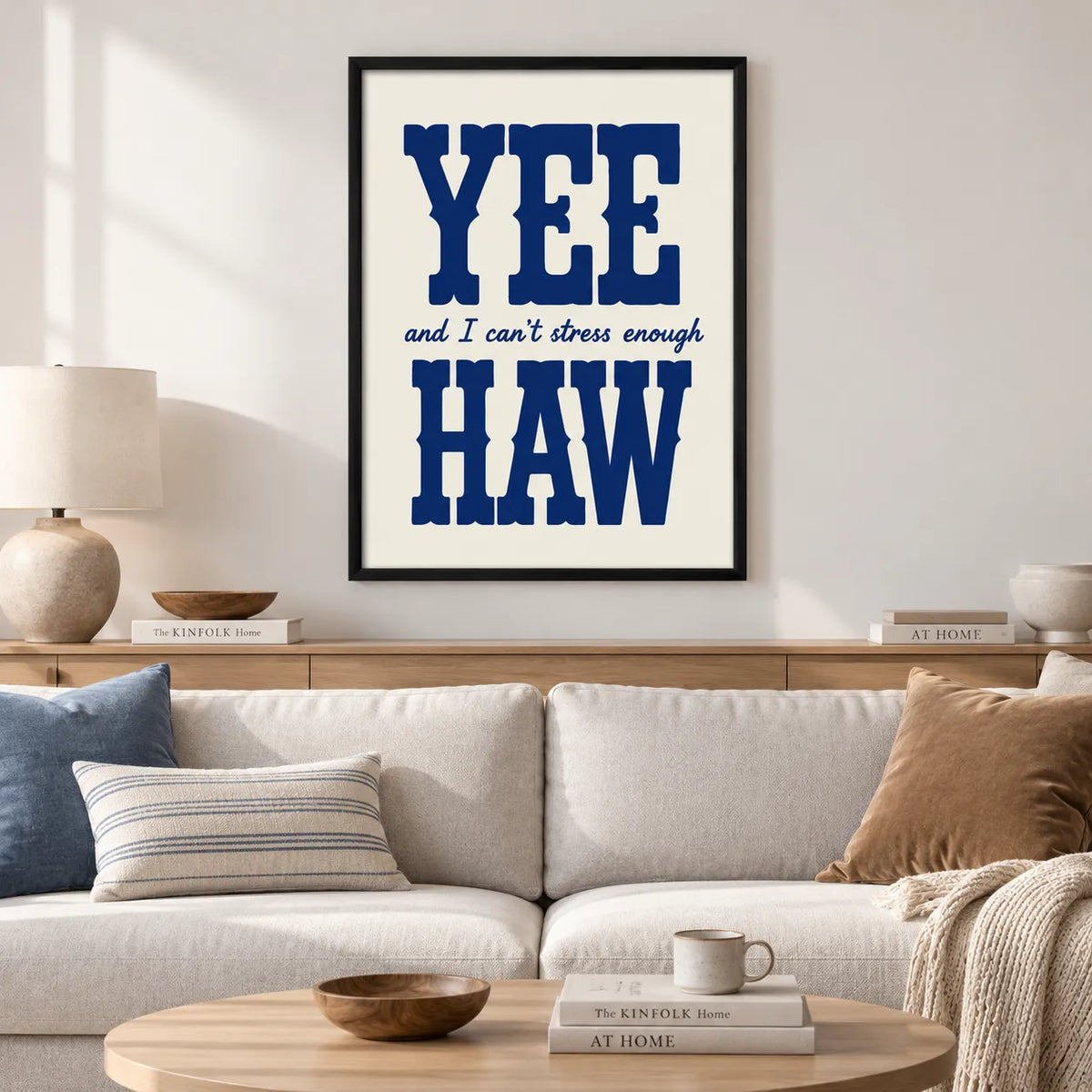 Yee Haw Western Quote Wall Art 2