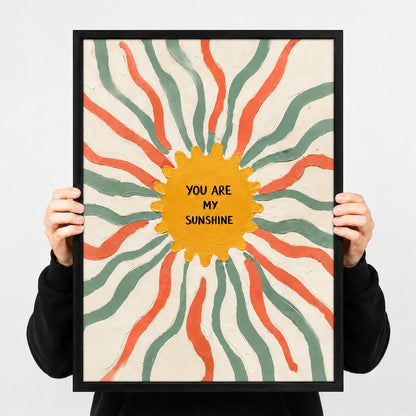 You Are My Sunshine Wall Art 3