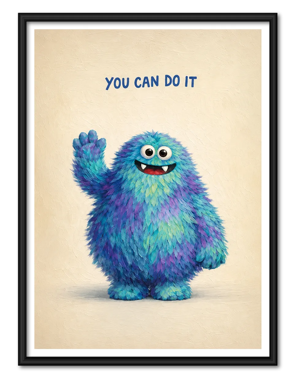 You Can Do It Monster Wall Art 1
