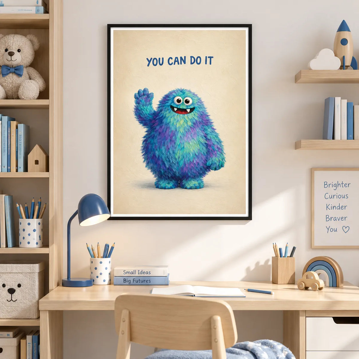 You Can Do It Monster Wall Art 2