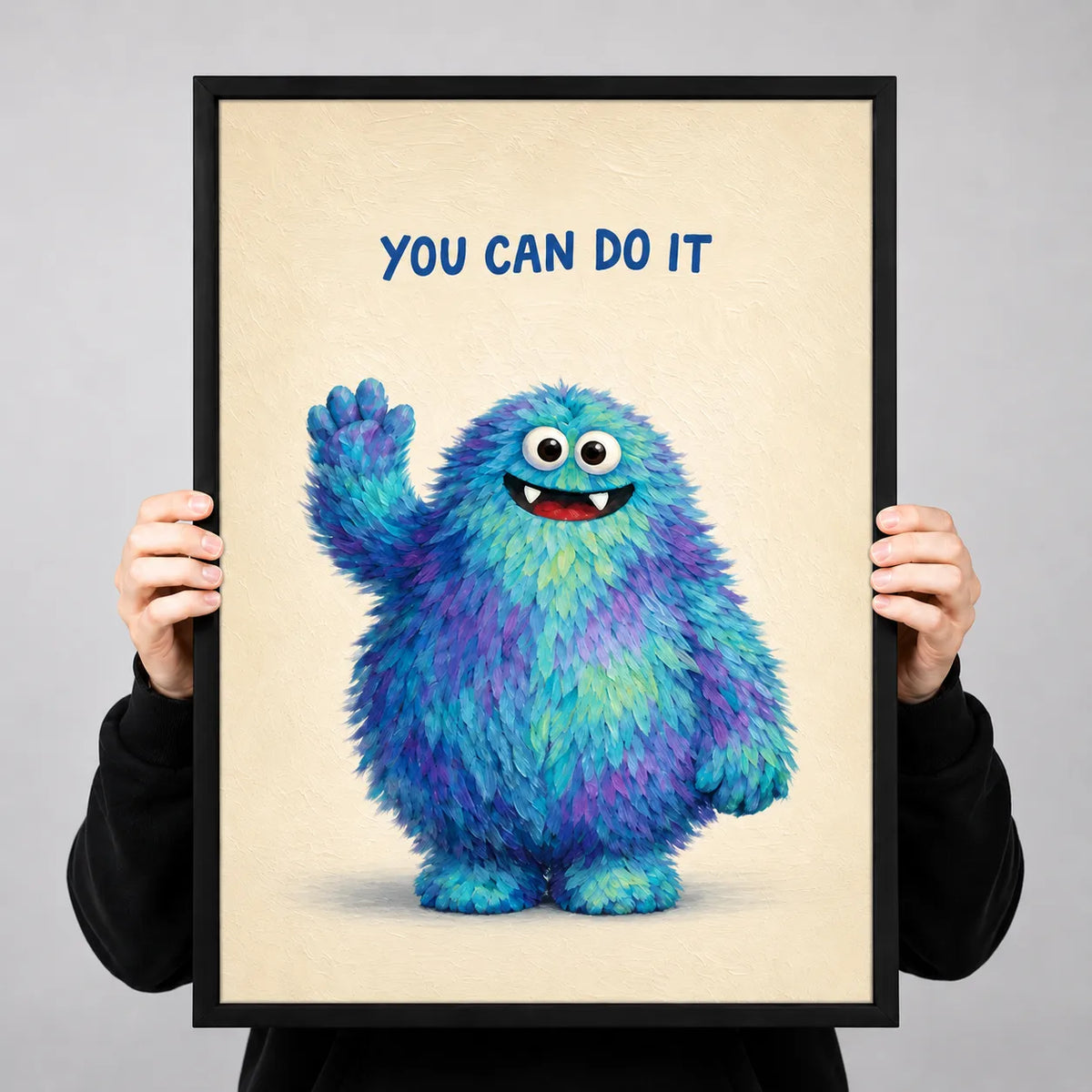 You Can Do It Monster Wall Art 3