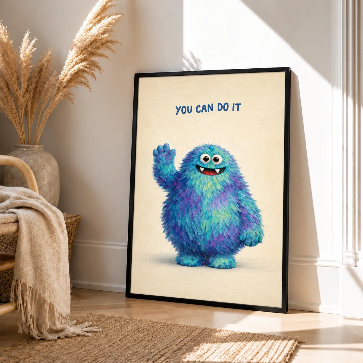 You Can Do It Monster Wall Art 4