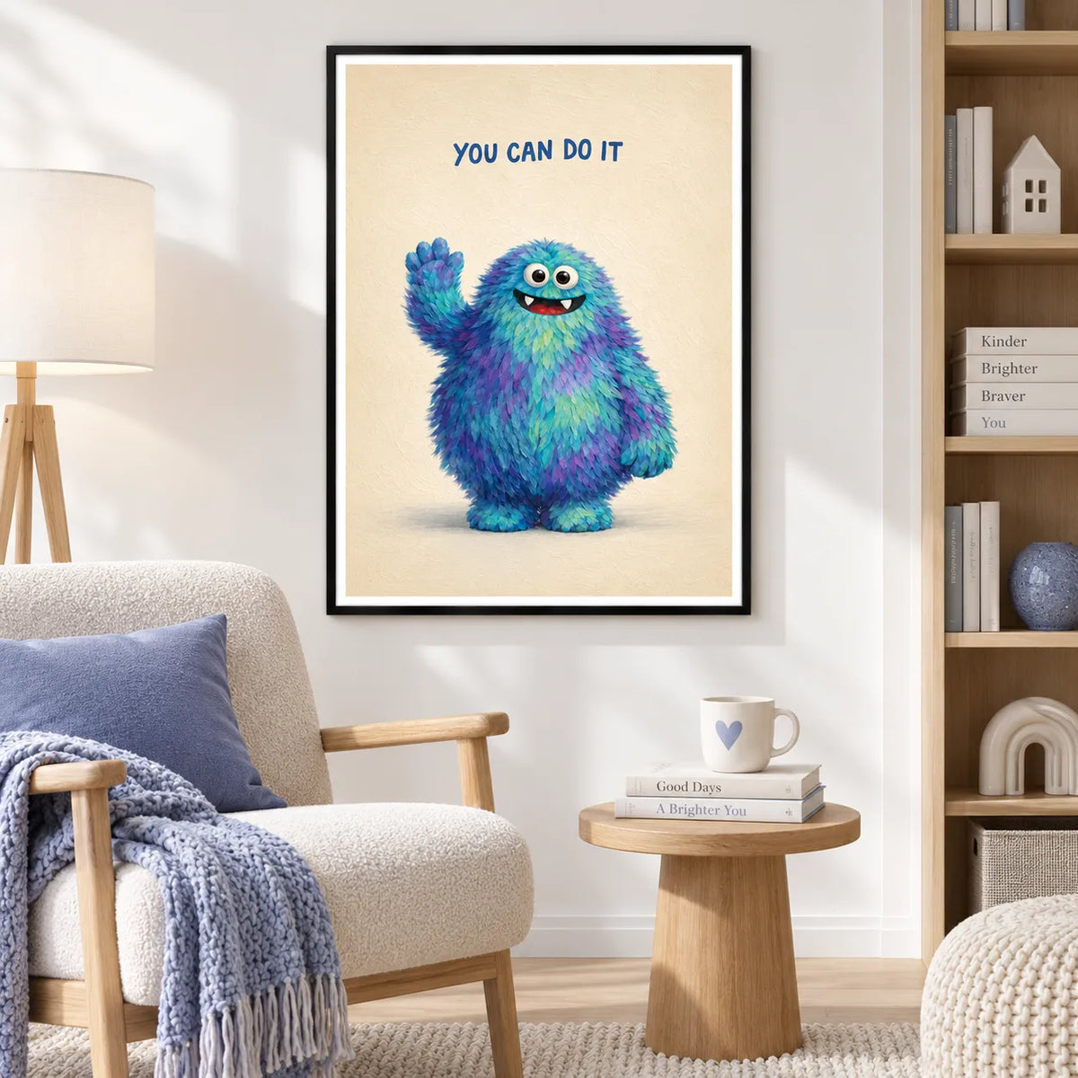 You Can Do It Monster Wall Art 6