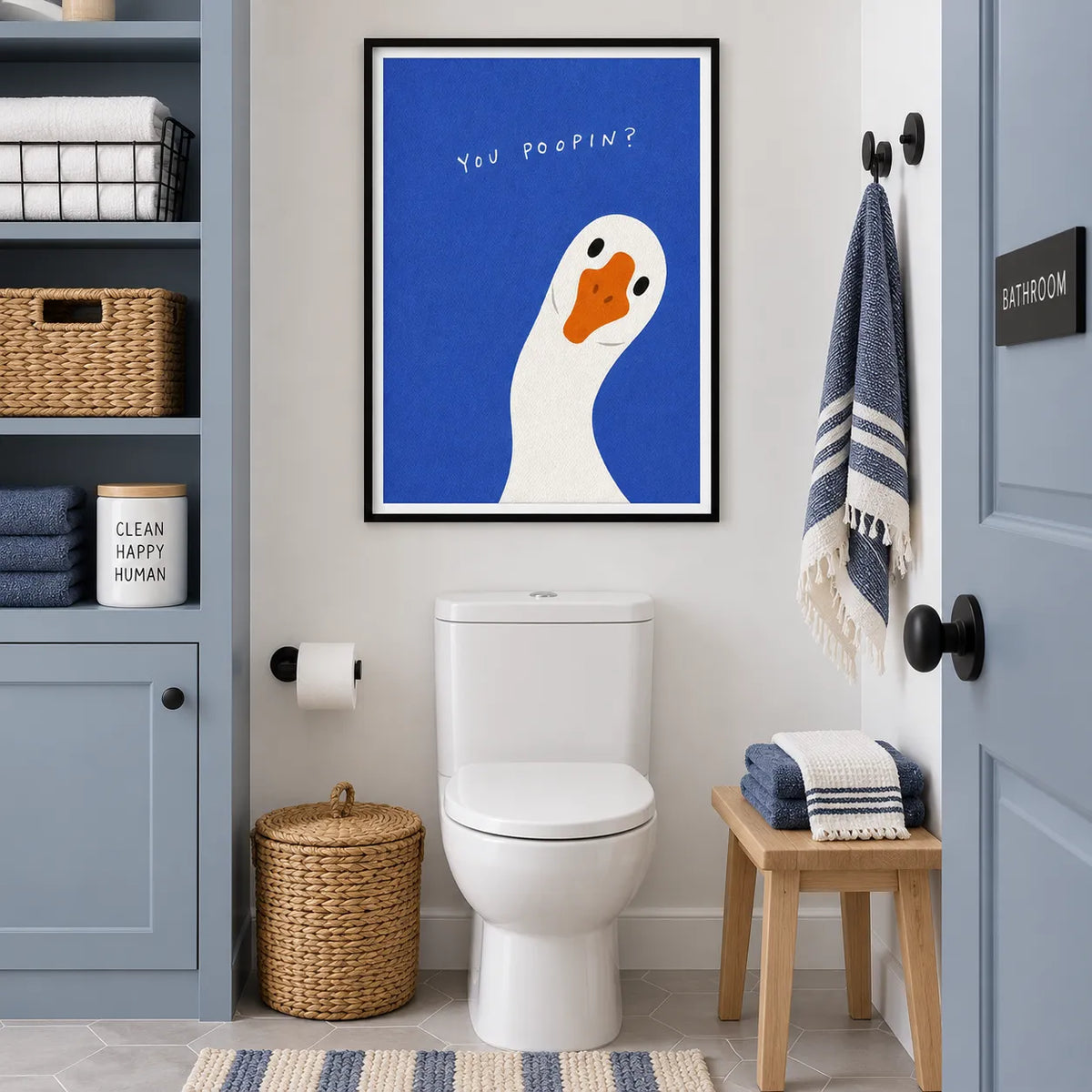 You Poopin’ Goose Wall Art 5
