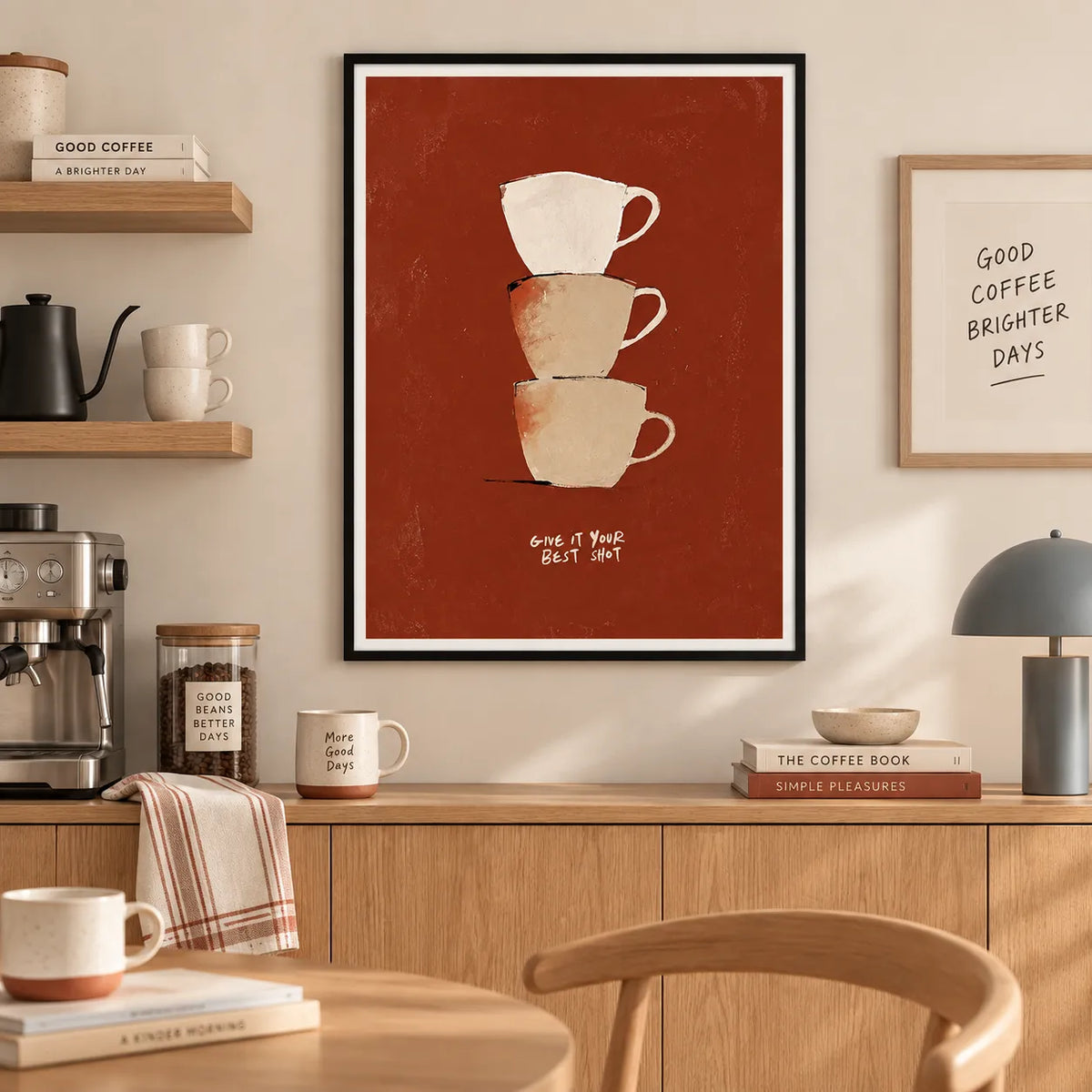 Give It Your Best Shot Coffee Wall Art 6